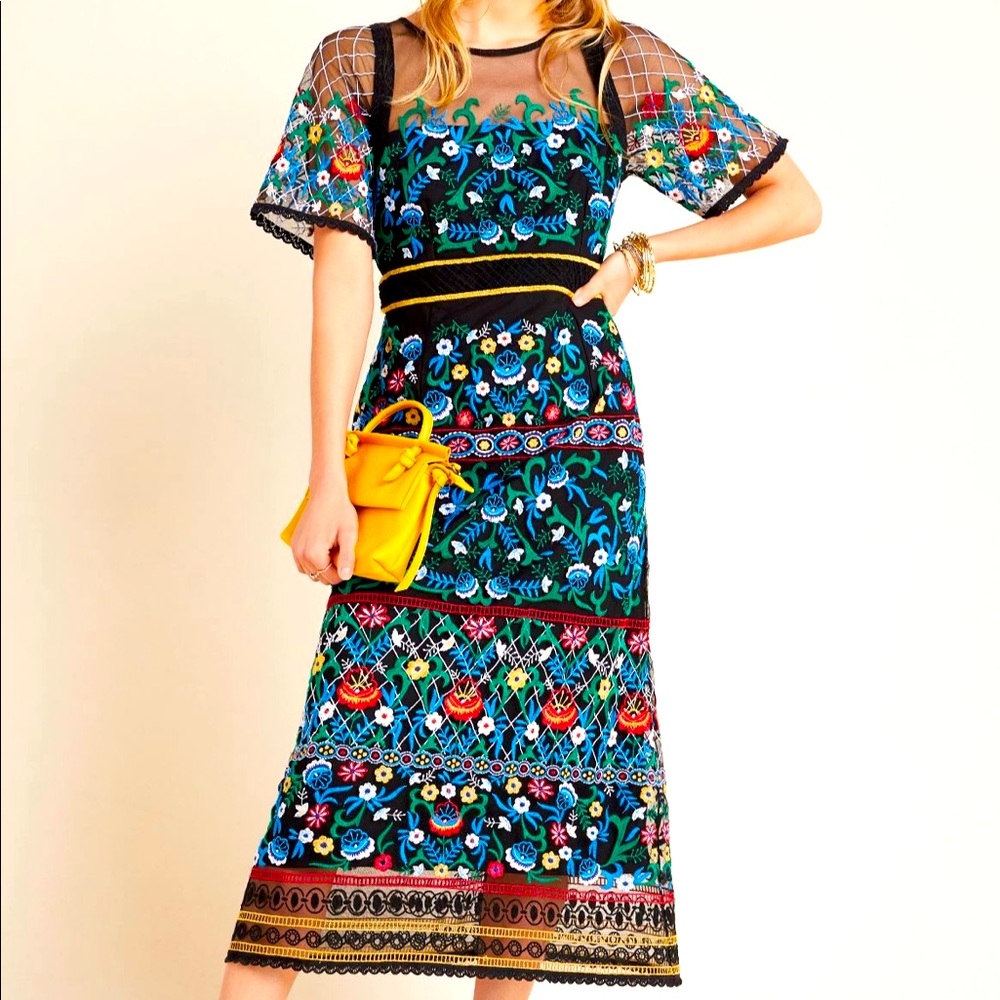Anthropologie Midi Dress